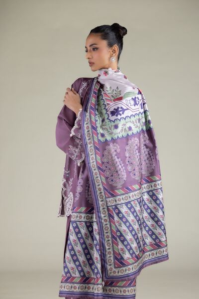 Embroidered | Polyester Silk | Dupatta | GBP 20.00