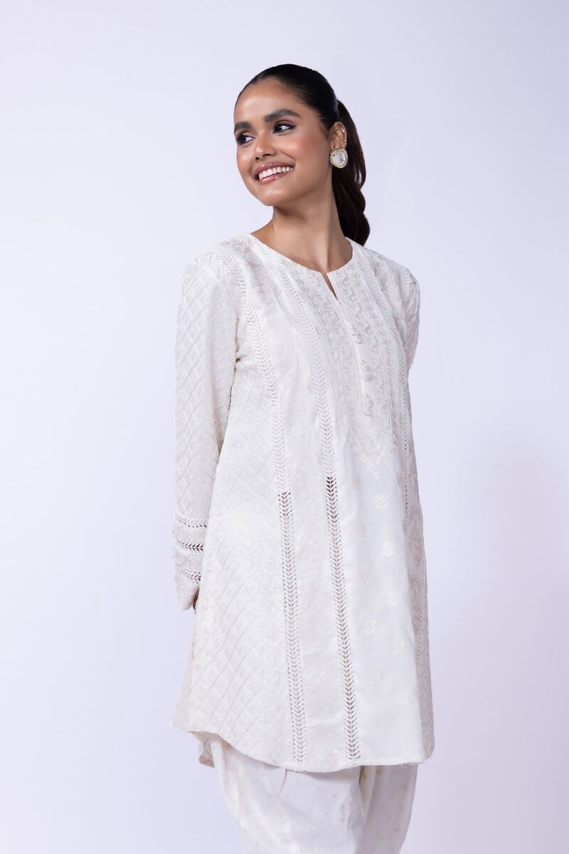 Embroidered | Russian Raw Silk | Kurta | GBP 24.00