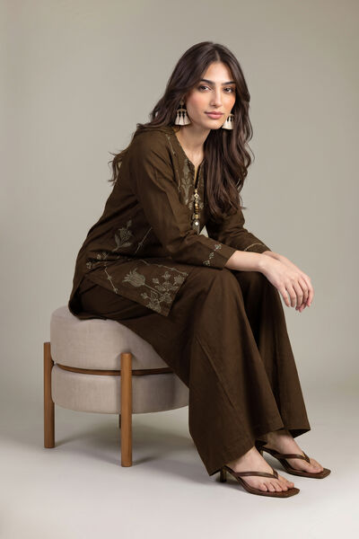 Embroidered | Heavy Textured Cotton | Kurta | GBP 35.00