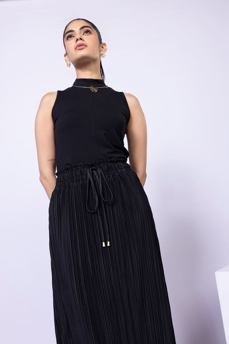 Dyed | Pleated Georgette | Skirt | GBP 6.00