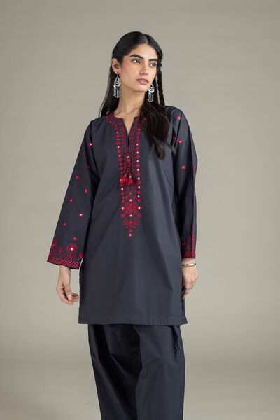 Embroidered | Poplin | Kurta | GBP 25.00