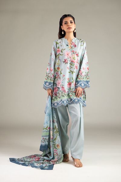 Embroidered | Lawn | Fabrics 3 Piece | GBP 35.00