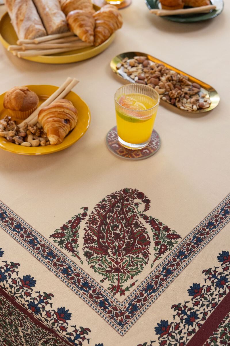 Cotton | Printed | Table Cover | null