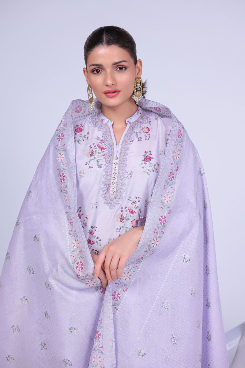 Embroidered | Cotton Net | Dupatta | GBP 30.00