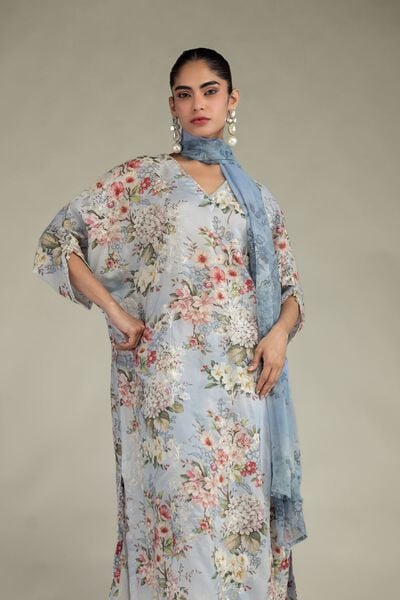 Embroidered | Blended Viscose | Long Embroidered Kurta | GBP 45.00