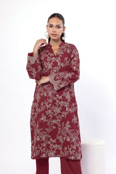 Embroidered | Crosshatch | Tailored 2 Piece | Top and Bottom | GBP 20.00