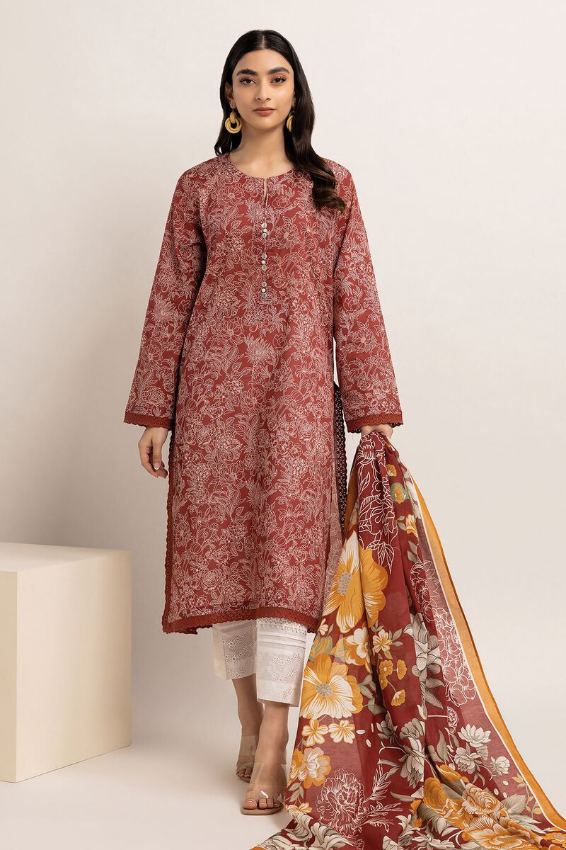 Lawn | Printed | Fabrics 2 Piece | Top Dupatta | null