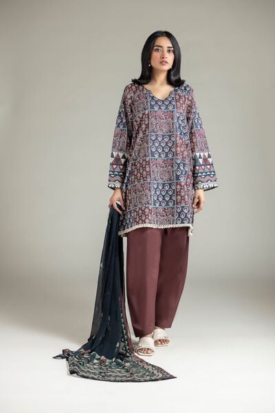 Embroidered | Lawn | Fabrics 3 Piece | GBP 17.50