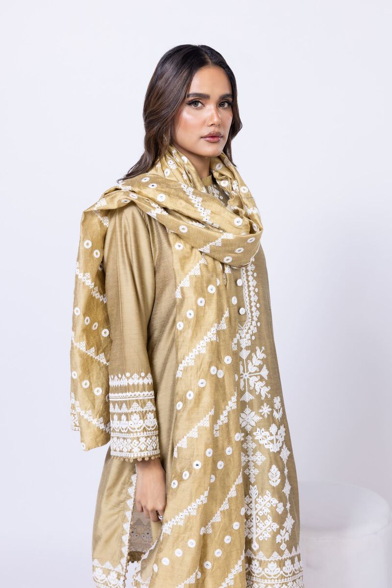Embroidered | Cotton Net | Dupatta | GBP 12.00