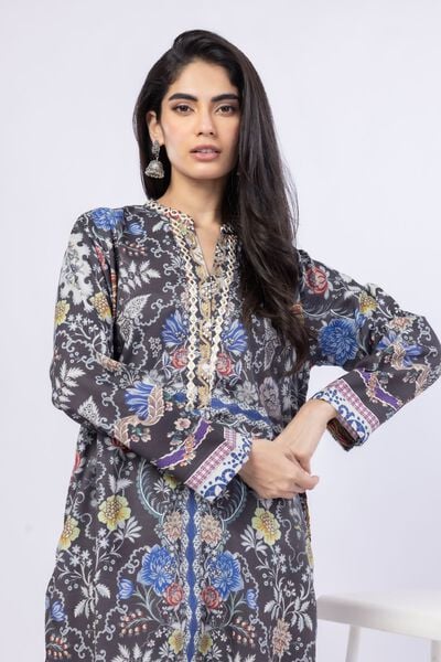 Embroidered | Russian Raw Silk | Kurta | GBP 30.00