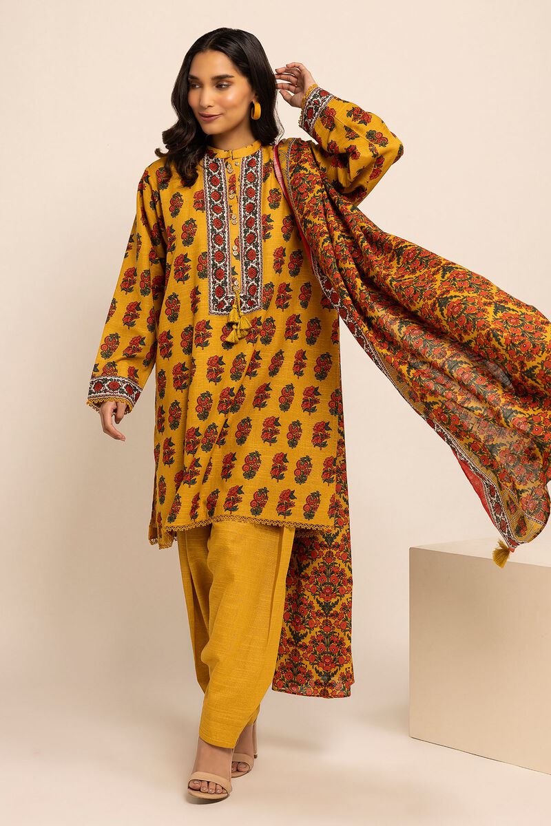 Buy Fabrics 3 Piece | 7.20 GBP | 1001788118 | Khaadi United Kingdom