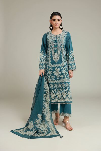 Embroidered | Lawn | Fabrics 3 Piece | GBP 40.00