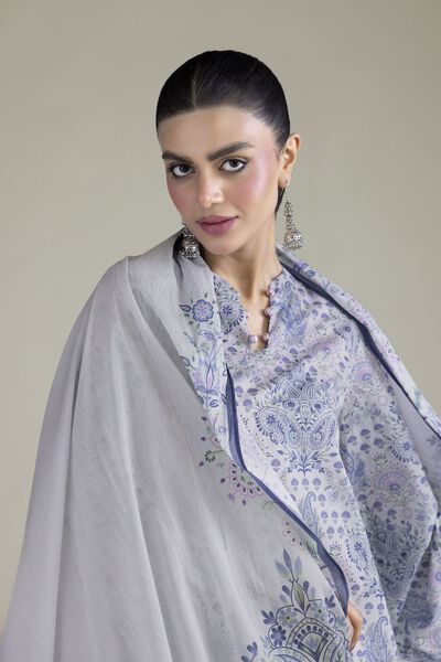 Embroidered | Cambric | Fabrics 3 Piece | GBP 40.00