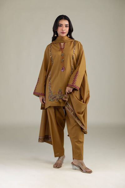 Embroidered | Cambric | Solid Cambric Shalwar | GBP 15.00