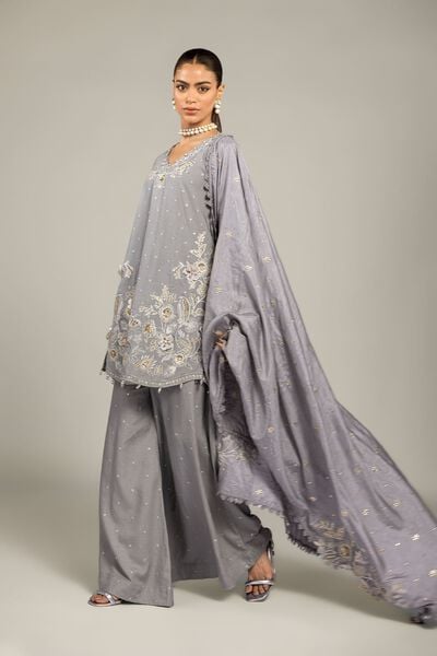 Raw Silk | 3-Piece Co-ord Set | GBP 130.00