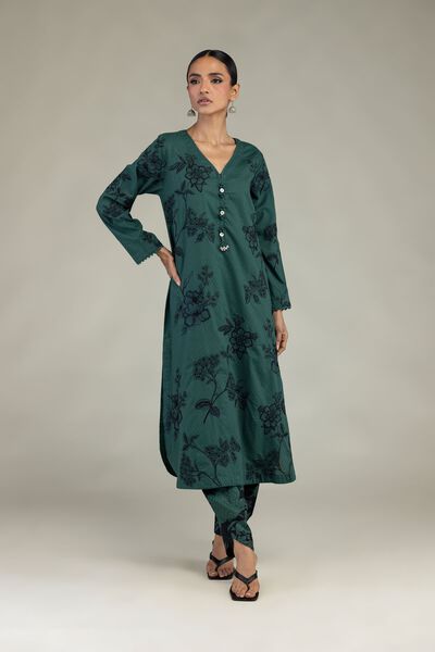Embroidered | Cotton Dobby | Cotton Dobby Shalwar | GBP 25.00