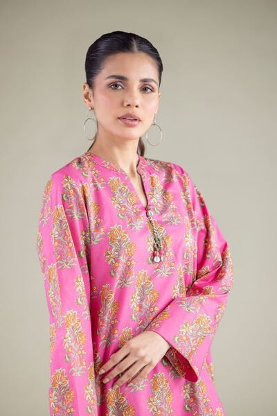 Printed | Cambric | Floral Short Kurta | GBP 10.00