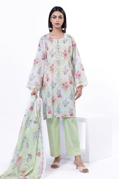 Embroidered | Lawn | Fabrics 3 Piece | GBP 10.50