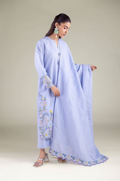 Embroidered | Mesuri | Regular Fit Pants | GBP 25.00