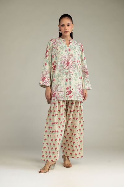 Printed | Cambric | Floral Cambric Shalwar | GBP 25.00