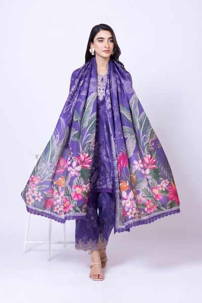 Printed | Polyester Silk | Dupatta | GBP 8.50