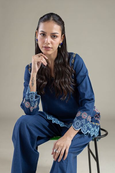 Embroidered | Heavy Textured Cotton | Kurta | GBP 30.00