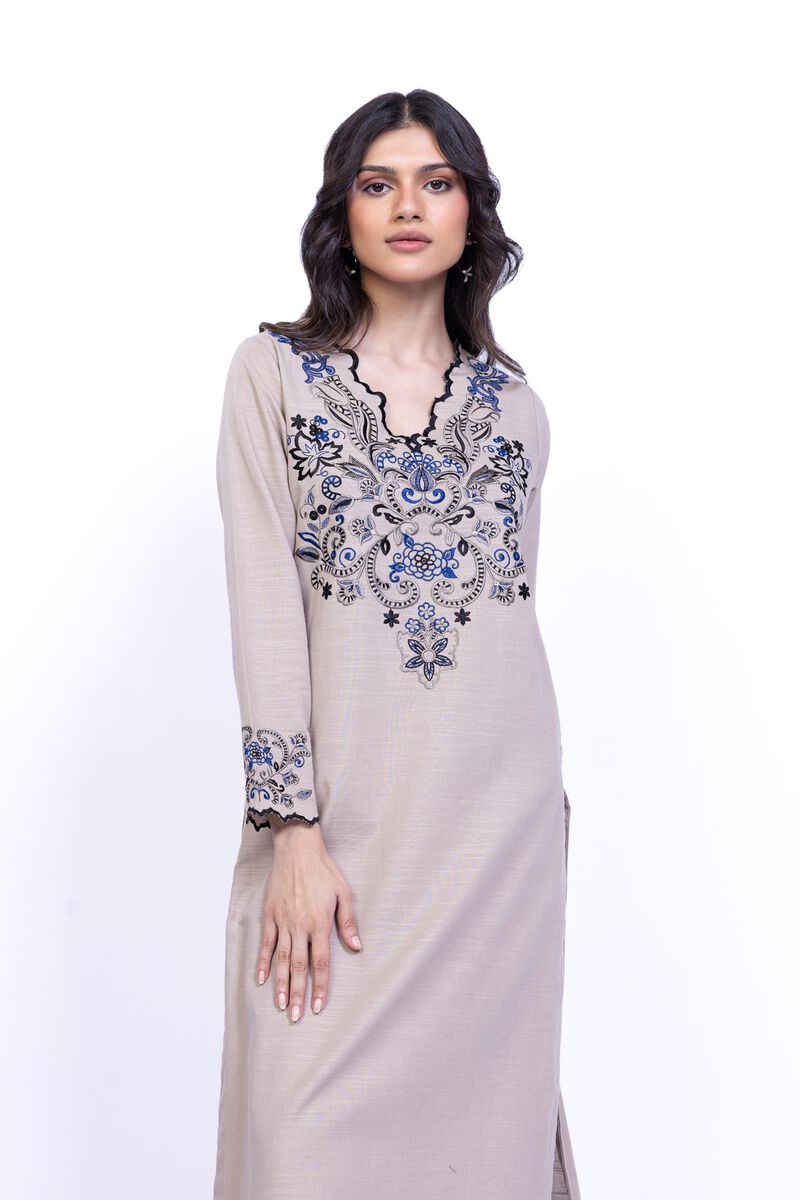 Embroidered | Khaddar | Kurta | null