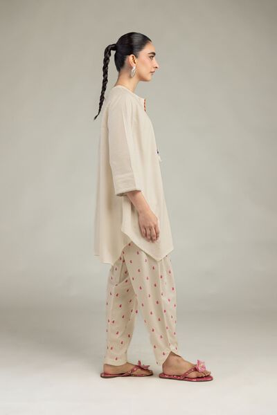 Embroidered | Textured Cotton Viscose | Cotton Viscose Shalwar | GBP 17.50