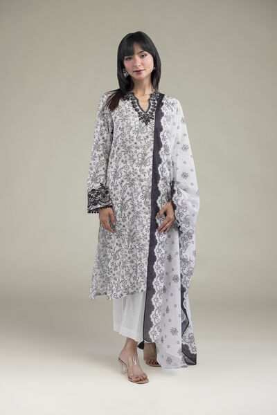 Embroidered | Lawn | Tailored 3-Piece Lawn | GBP 60.00