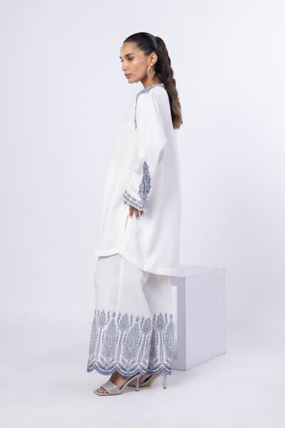 Embroidered | Russian Raw Silk | Pants | GBP 9.00