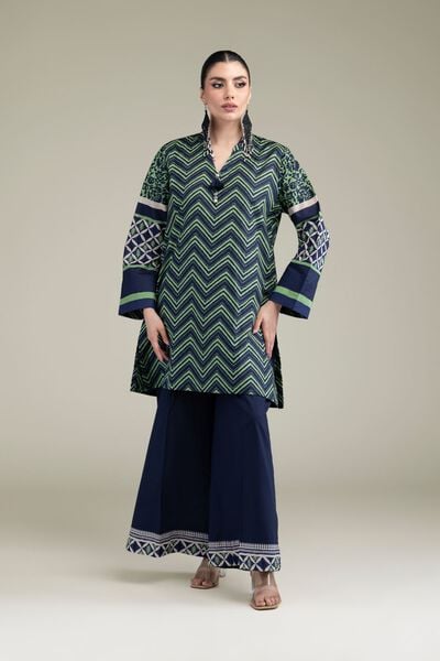 Printed | Cambric | Navy Cambric Pants | GBP 15.00
