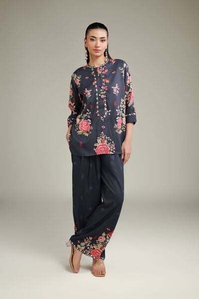 Embroidered | Viscose Crepe | Shirt | GBP 25.00