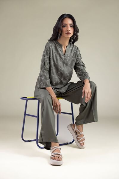 Embroidered | Viscose | Tunic | GBP 25.00