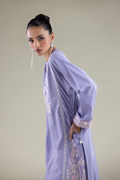 Embroidered | Raw Silk | Kurta | GBP 45.00