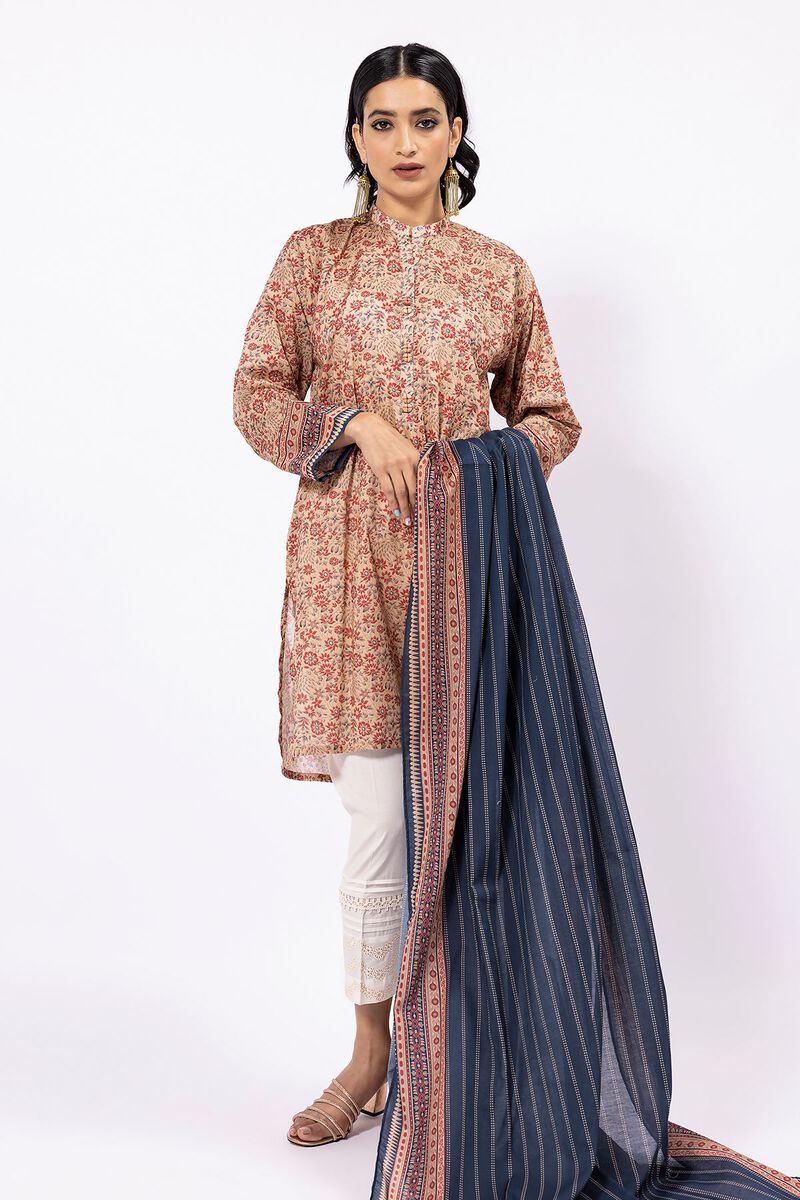Printed Lawn | Top Dupatta | Fabrics 2 Piece | null