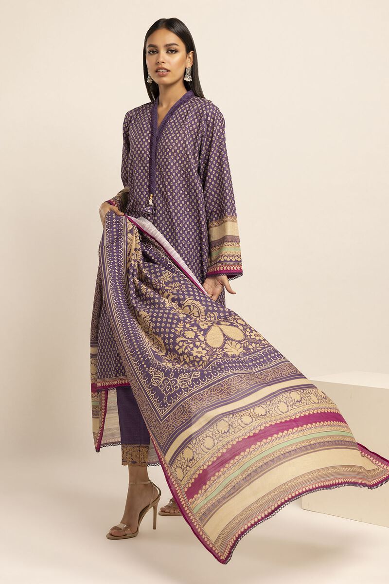 Embroidered | Light Khaddar | Fabrics 3 Piece | null