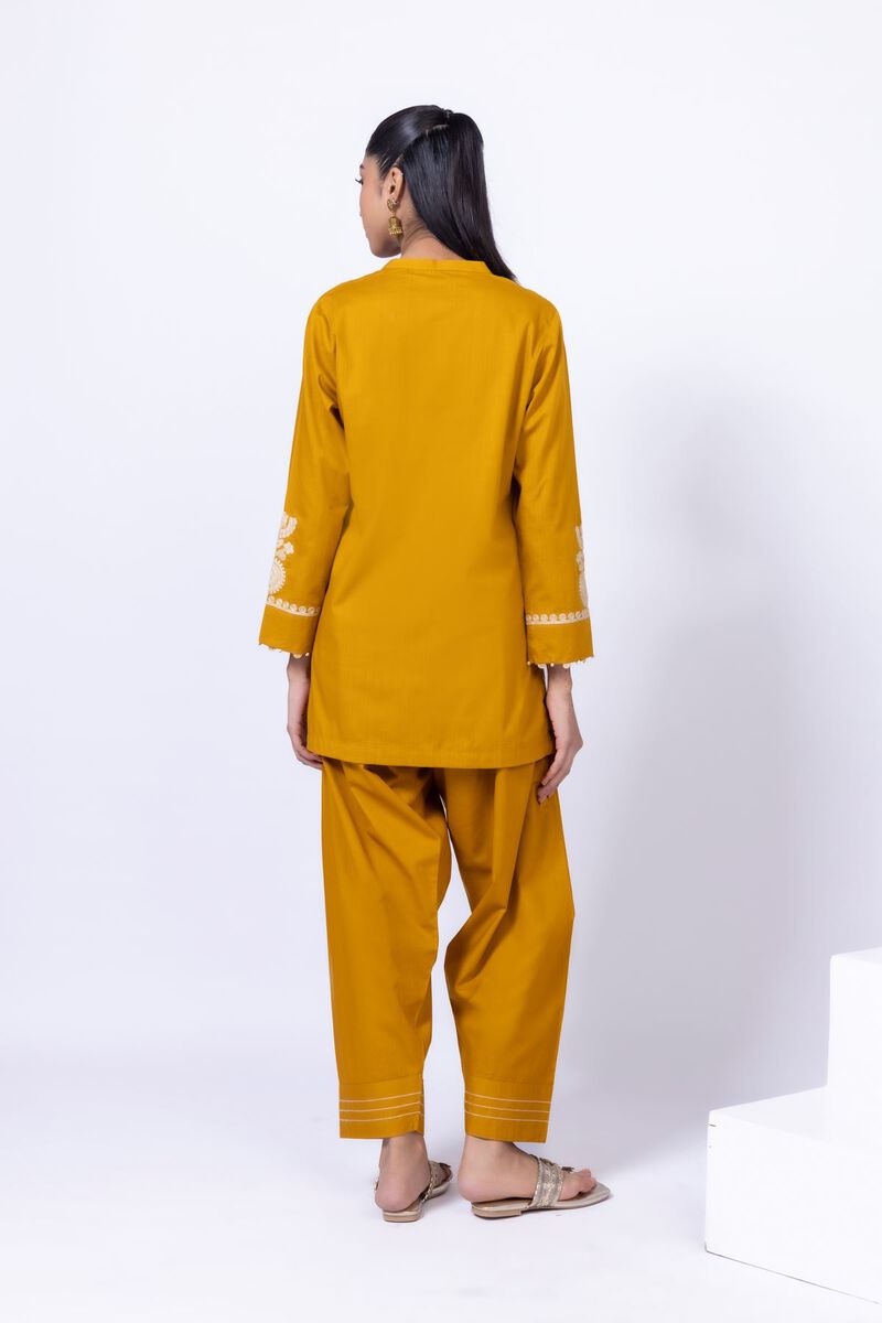 Embroidered | Crosshatch Poplin | Kurta | GBP 10.00