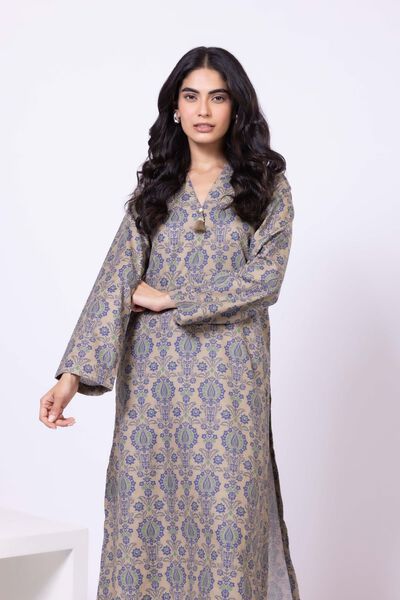 Printed | Khaddar | Kurta | GBP 20.00