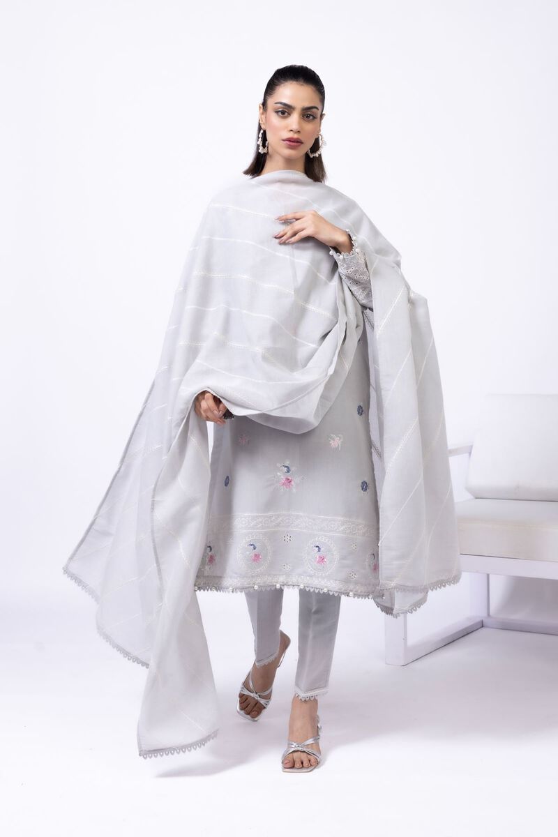 Embroidered | Cotton Reflex Light | Dupatta | GBP 10.00