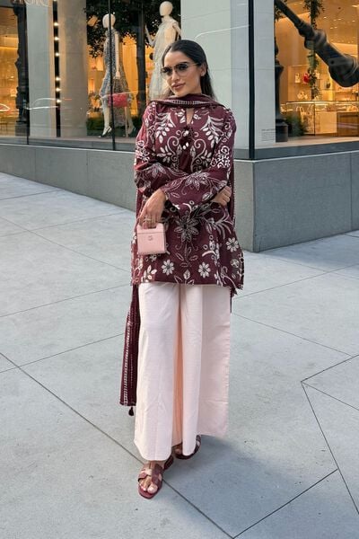 Printed | Cotton Dobby | Floral Cotton Kurta | GBP 20.00