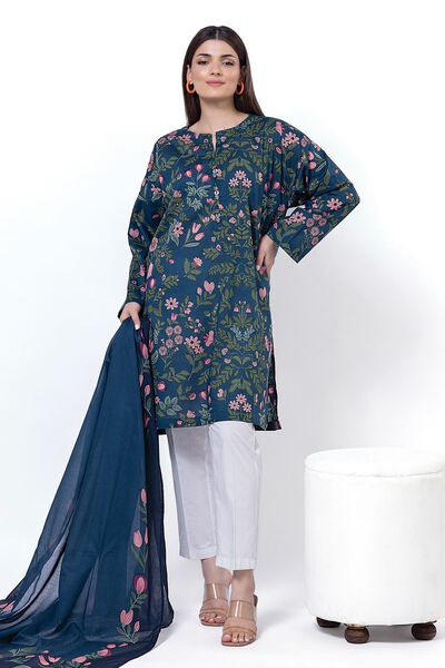 Printed | Lawn | Fabrics 2 Piece | Top and Dupatta | GBP 12.50