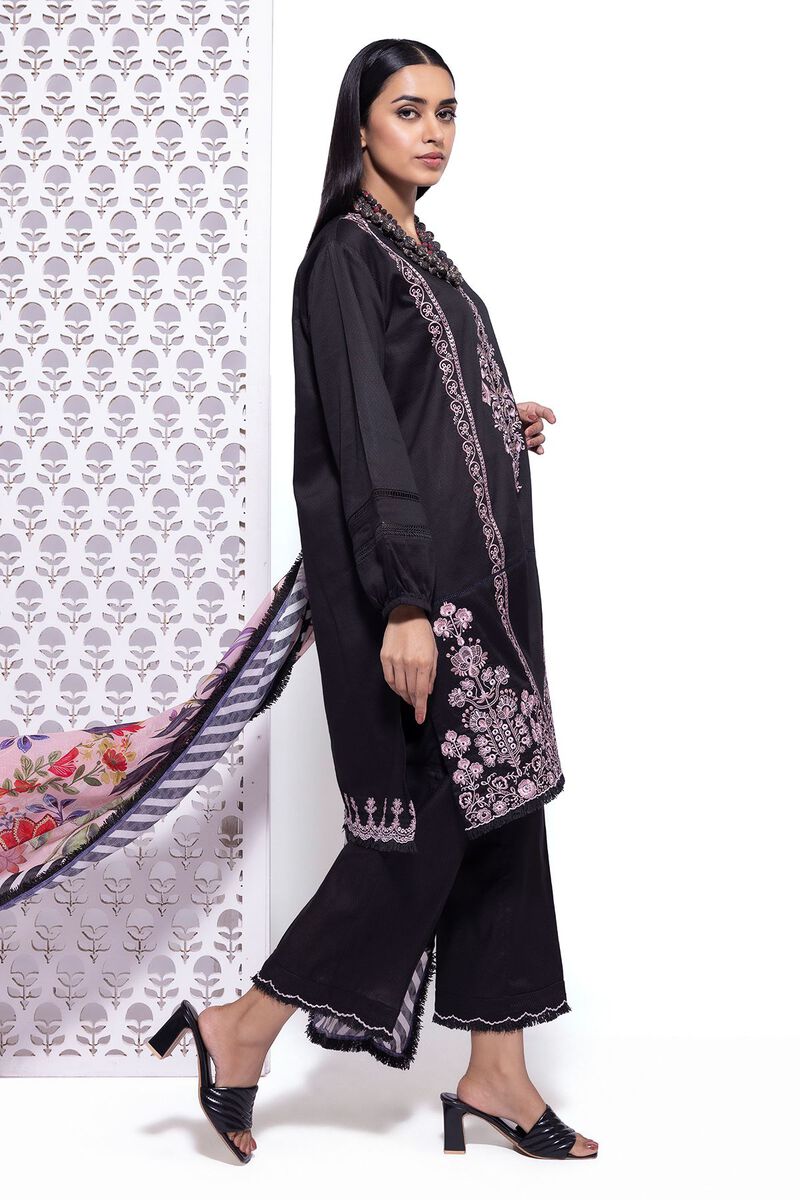 Embroidered | Dobby | Tailored 3 Piece | null