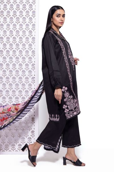 Embroidered | Dobby | Tailored 3 Piece | GBP 18.00