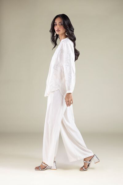 Embroidered | Viscose | Trousers | GBP 15.00