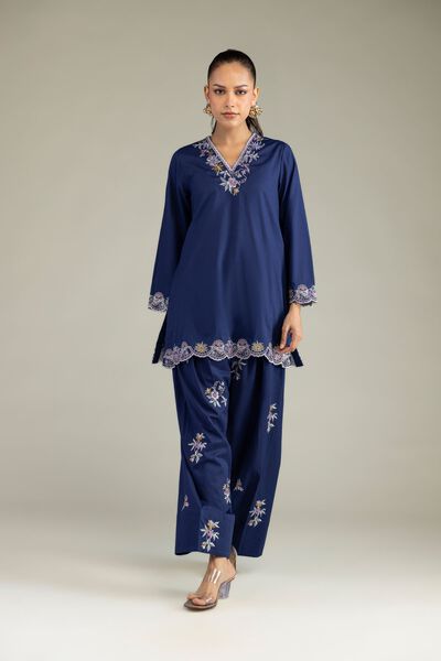 Embroidered | Cambric | Floral Cambric Shalwar | GBP 25.00