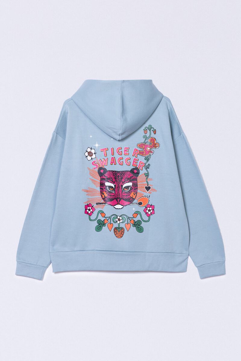 Printed | Cotton Polyester Fleece | Hoodie | GBP 4.50