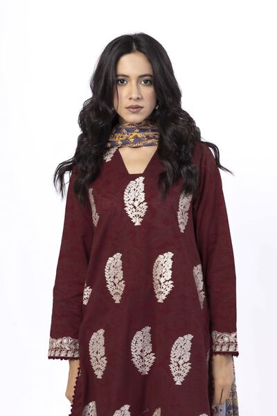 Embroidered | Cotton | Fabrics 3 Piece | GBP 30.00