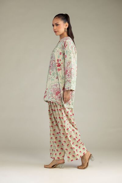 Printed | Cambric | Floral Cambric Shalwar | GBP 25.00