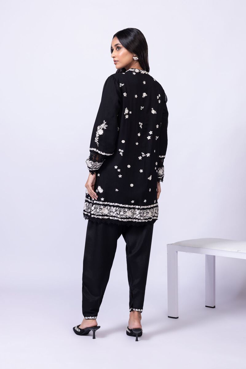 Embroidered | Polyester Crinkle Chiffon | Kurta | GBP 19.50