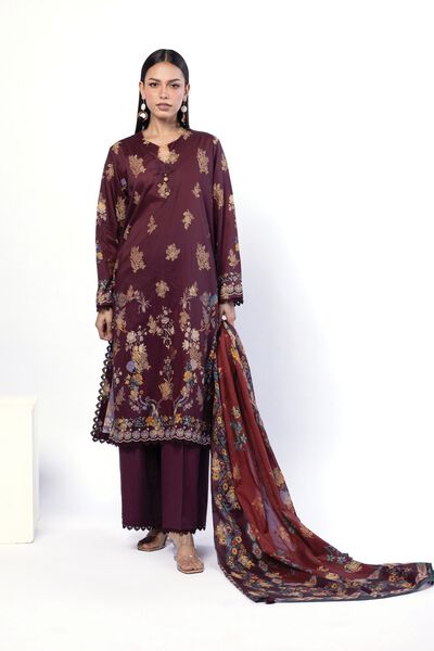 Printed | Jacquard | Fabrics 3 Piece | GBP 35.00